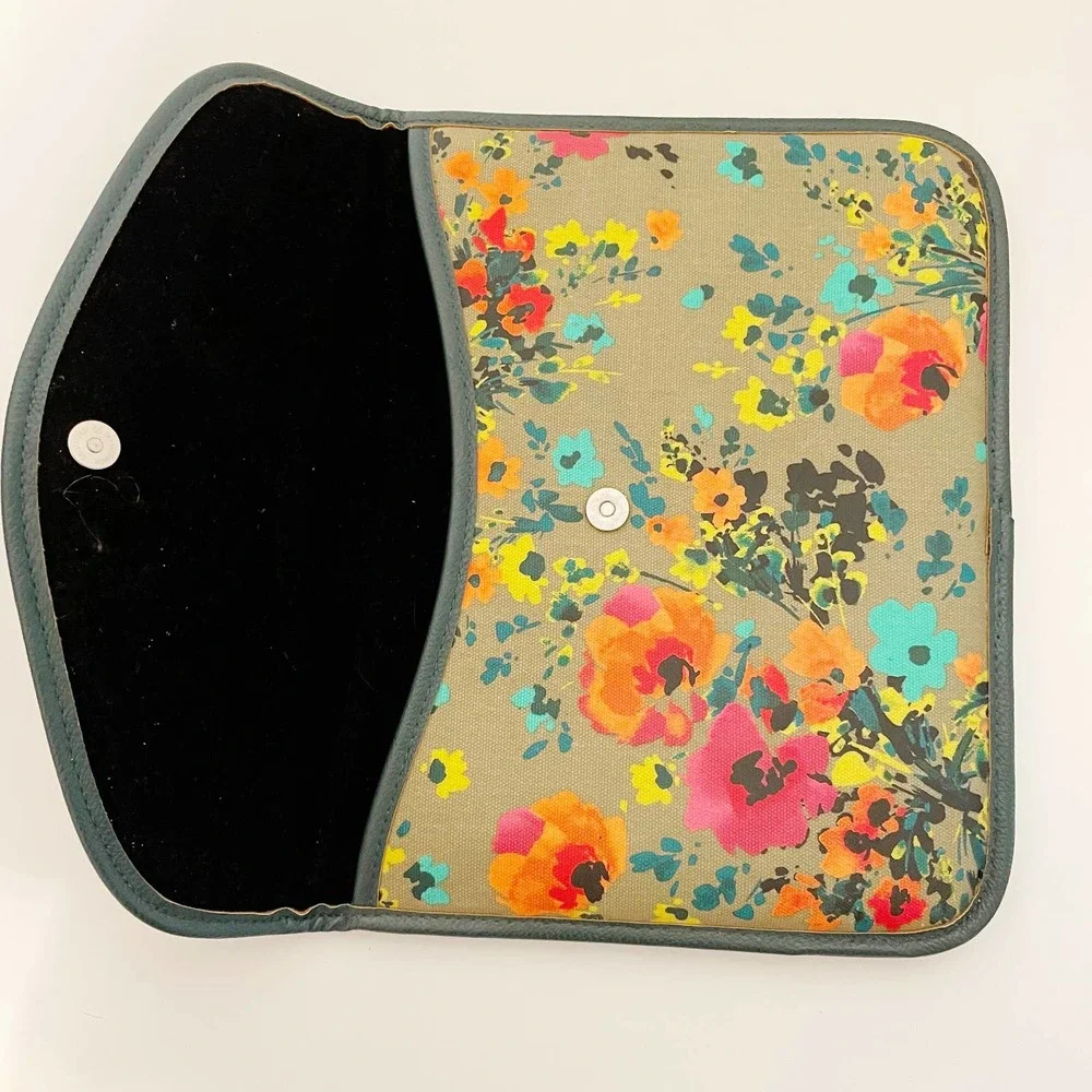 Target Floral iPad Tablet Case Canvas Velvet